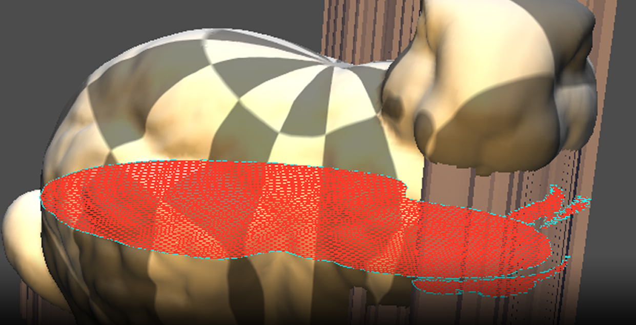 3D Printers use slicing programs to cut 3D models up into 2D cross sections. Image credit: Stefan Sydow