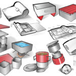 Sterno Camping Stove Industrial Design Sketches