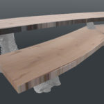 Final layout in Modo.